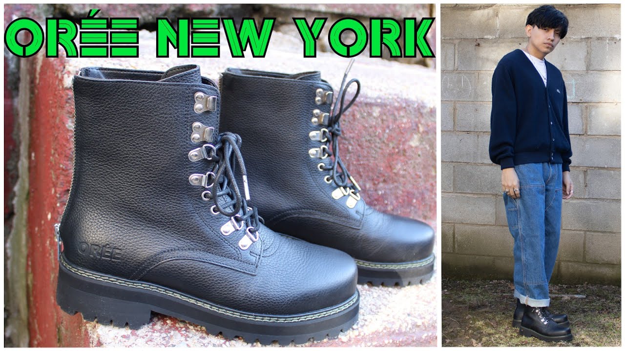 A Very Quick Look at the Orée New York Infantry Boot - YouTube