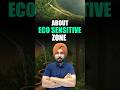 About Eco Sensitive Zone #parchamclasses
