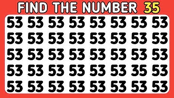 Test your observation skill | Number and letter quiz |Oddity quiz 🔢🔠