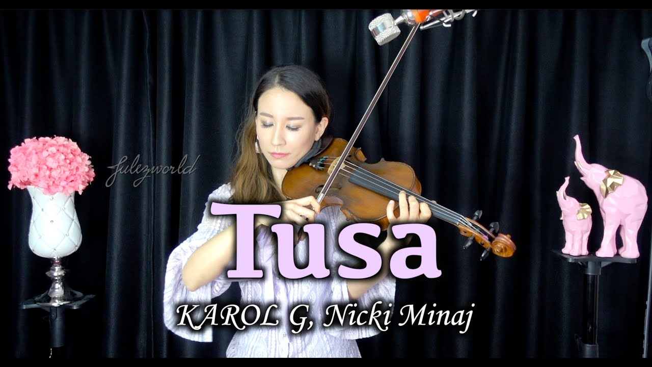 Tusa-KAROL G, Nicki Minaj violin cover