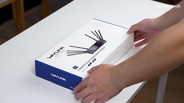 WAVLINK AX6000 WiFi 6 Mesh Router Unboxing and Set up (WL-WN536AX6)