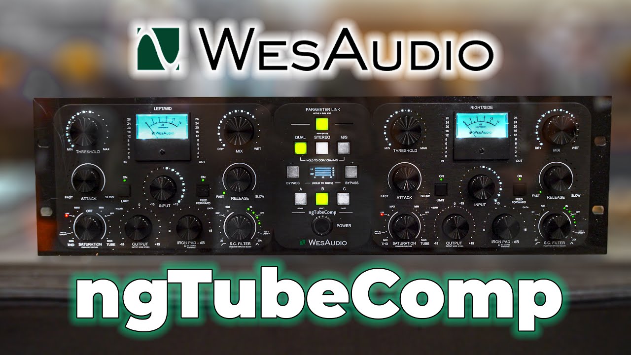 New WesAudio ngTubeComp VariMU Compressor | NAMM SHOW 2025