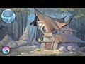 Forest house. Krita digital painting. Time lapse video.
