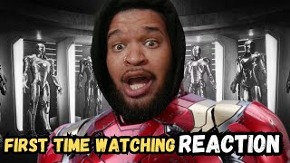 MARVEL HATER WATCHES *IRON MAN MOVIE* FIRST TIME REACTION