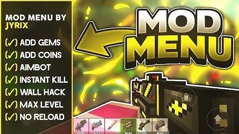 NEW MOD Update Pixel Gun 3D 16.5.1 (Instant Kill, Free Shopping, Level 55)