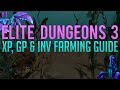 Full Elite Dungeons 3 XP & GP farming guide | Runescape 3