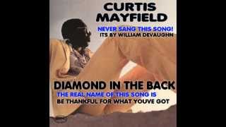 Video thumbnail of "NOT Curtis Mayfield "Diamond In The Back""