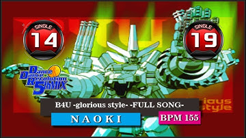 [PIU vs DDR] FULL SONG - B4U -glorious style- S14, S19