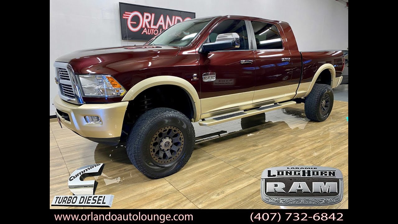 2012 RAM 2500 MEGA CAB - LARAMIE LONGHORN EDITION PICKUP 4D 6 1/3 FT