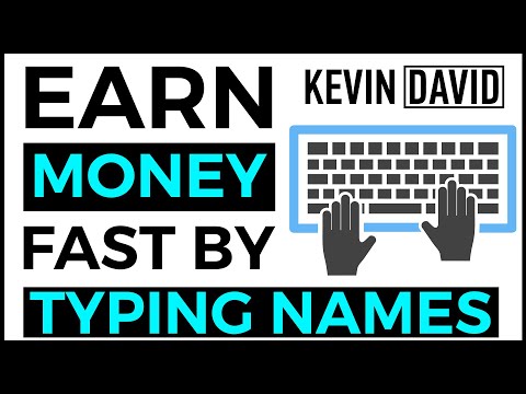 Earn $300 By Typing Names Online 🔥 Available Worldwide 🔥