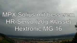 MPX Solius Tuning - HR Servo Hextronik MG16