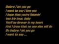 Before I Let You Go Freestyle Lyrics 
