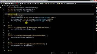 Chain of Responsibility design pattern in java!