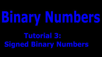Binary Numbers Part: 3 Adding and Subtracting Binary Numbers. Signed 1