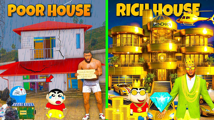 Franklin, Shinchan & Doraemon’s POOREST to RICHEST Transformation in GTA 5! 🏡 Millionaire Lifestyle!