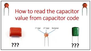 How to read Ceramic Capacitor value from Capacitor code || How to read capacitor code