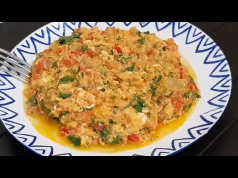 ЯИЧНИЦА С ПОМИДОРАМИ ПО АРМЯНСКИ (ПОМИДОРОВ ДЗВАДЗЕХ)