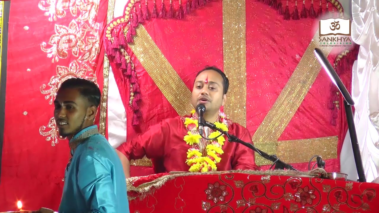 5th of 7 Nights Hanuman Yagna, Rio Claro Officiating Pundit Narad Gosine.