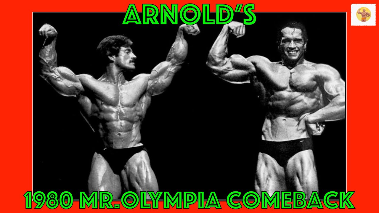 Arnold's 1980 Mr. Olympia Comeback | How Arnold Won The 1980 Mr. Olympia Contest | Arnold vs Mentzer