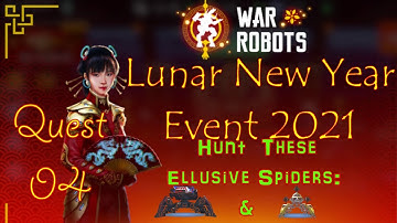 Task 4 War Robots Lunar New Year Event 2021 - Hunt The Elusive Fujin & Raijin!