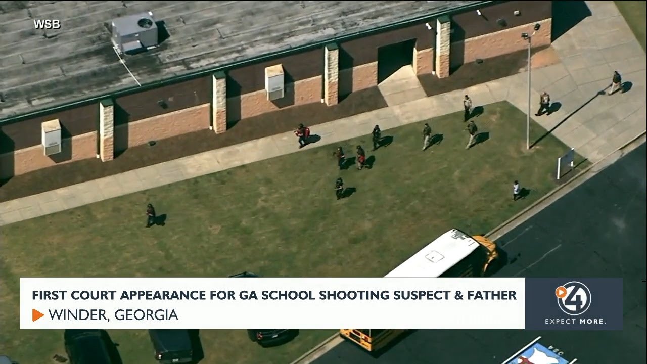 First court appearance for Georgia school shooting suspect and father ...