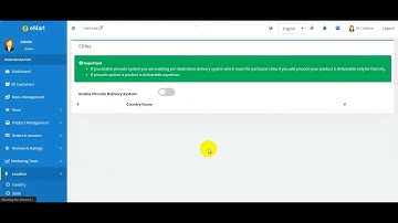 Location Settings   emart   Laravel Multi Vendor Ecommerce Advanced CMS