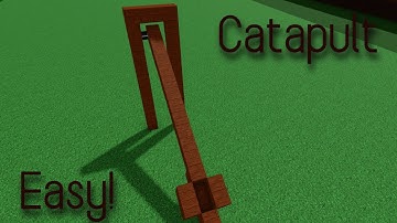 How To Make an Catapult | Build A Boat For Treasure