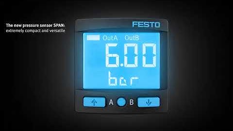 Festo SPAN Pressure Sensor Brief