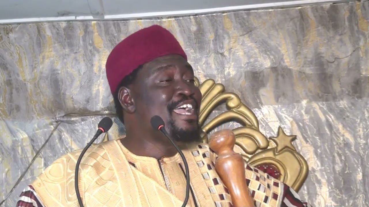 HOUTOUBAEL HADJ  OUSMANE SABTIOUThéme:Louons Allah pour sa grâce  aprés 5 mois d' interruptions