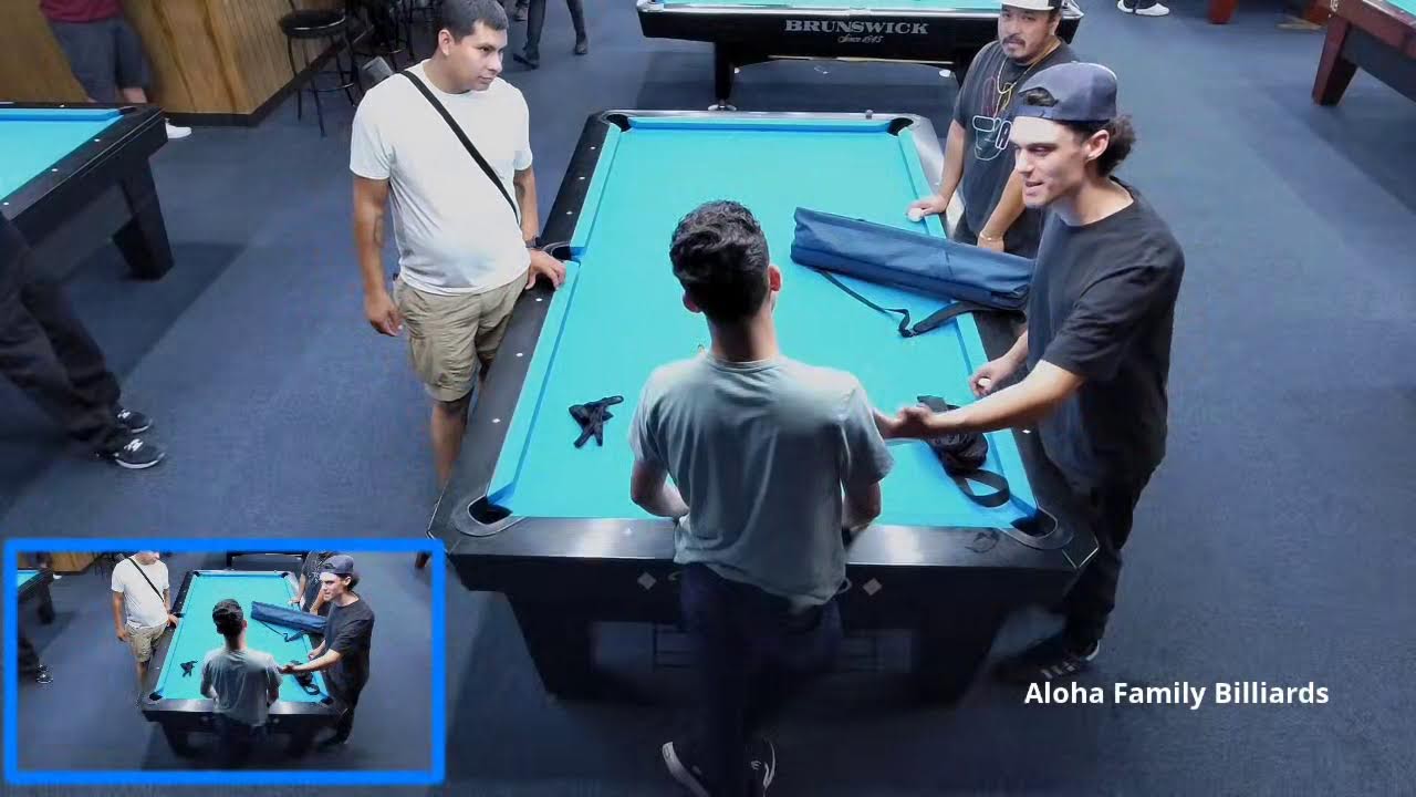 Image of video the Aloha Billiards Monthly 9 Ball Tournament 6