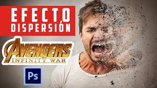 Efecto dispersión (Avengers infinity war) Photoshop fácil y bien explicado