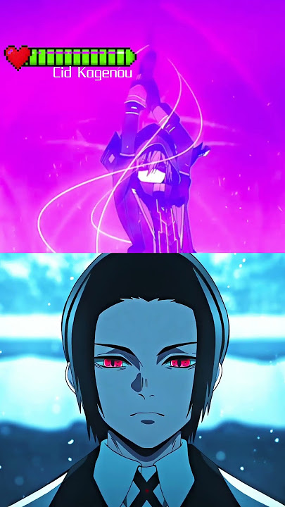 Cid Kageno vs Anime