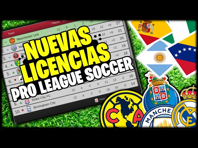 PRO LEAGUE SOCCER - 🔥NUEVAS LICENCIAS 2023🔥 FICHAJES INCLUIDOS