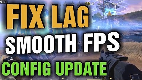 FIX LAG SMOOTH FPS CONFIG SEASON 3 - Call of duty mobile