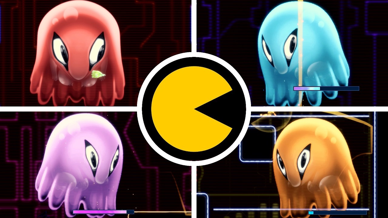 Shadow Labyrinth - All Pac-Man MAZE Levels (No Damage, Full Score)