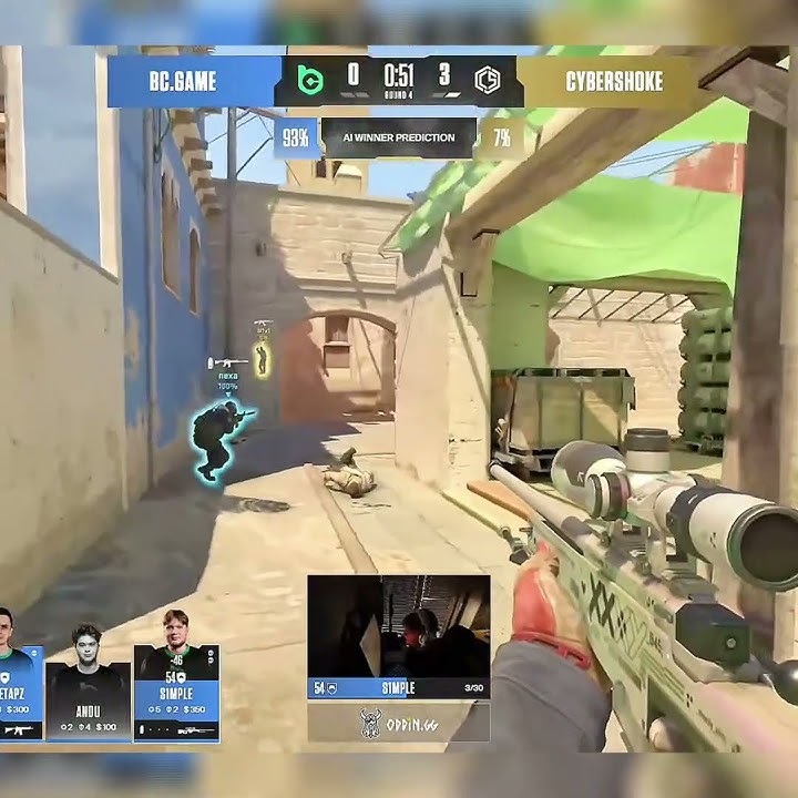 BC.game Vs cybershoke simple #cs2 #csgo #cs2mirage #simple #csmoment #кс #кс2