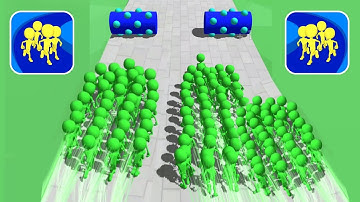 Crowd Runners Gameplay (iOS & Android) Walkthrough Part 11