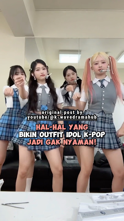 Hal-hal Yang Bikin Outfit Idol K-Pop Jadi Gak Nyaman! #kpop #shorts