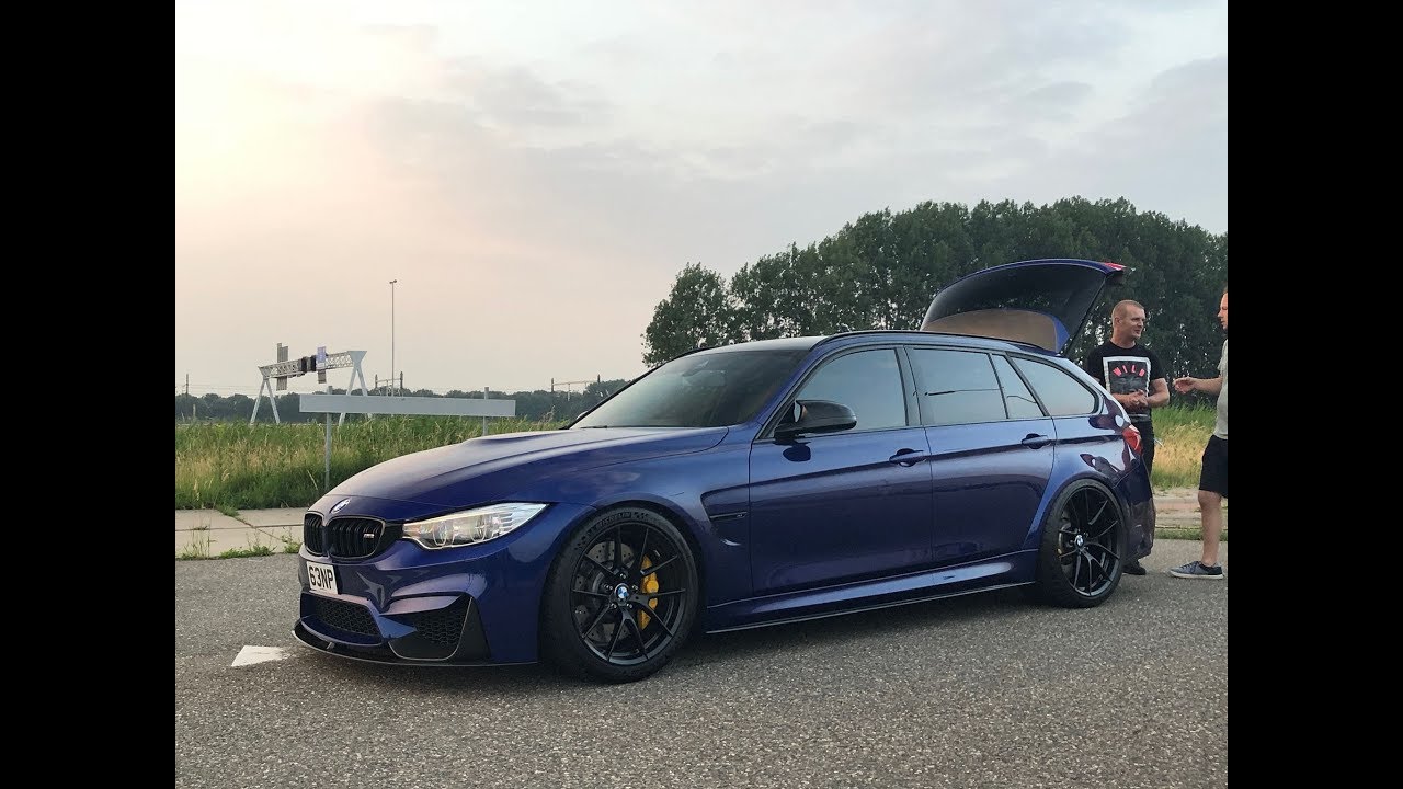 UNIQUE 530HP BMW  M3 F81 TOURING  Startup Revs and Engine  