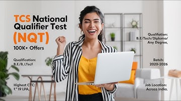 TCS iON National Qualifier Test 2025 | Complete Guide | TCS NQT