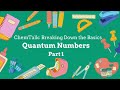 🔬 Quantum Numbers Part 1 | Unlocking the Basics of Atomic Electron Configuration