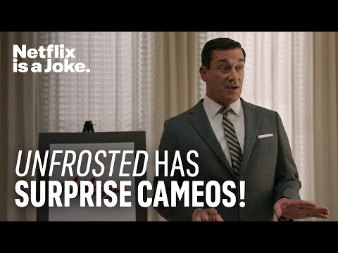 Don Draper Pitches Breakfast Pastry Name | Unfrosted | Netflix Is A Joke