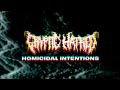 Cryptic hatred  homicidal intentions official