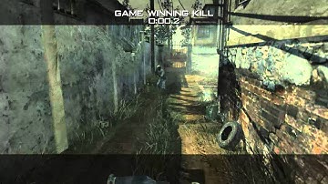 MW3 Throwing Knife Game Winner