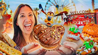 Disney California Adventure Food And Wine Festival 2023 | What to Eat at Disney | Disney Food | DCA