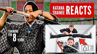 I Would NEVER Do That | Katana Trainee Reacts to I Tried Samurai Training with a REAL Samurai!