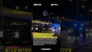 MOMEN JET F-16 FALCONS DI DEDEREK DI KOTA BRATISLAVA SLOWAKIA