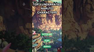 Top 5 Underrated Naruto Characters #naruto #narutoshippuden #boruto Top 5 Underrated Naruto Characters #naruto #narutoshippuden #boruto