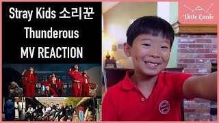 [Baby STAY] Stray Kids 소리꾼 Thunderous MV Reaction + Trailer Hidden Details | Little Cassie