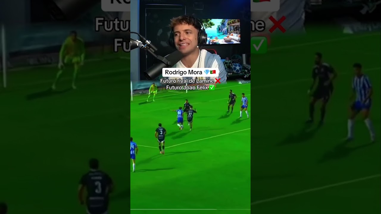 Rodrigo Mora… ¿futuro rival de Lamine Yamal o futuro Joao Félix? 🧐⚽️